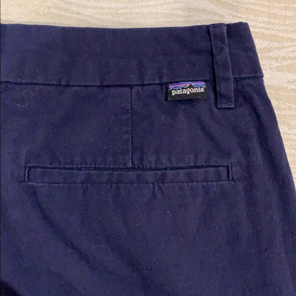 REDUCED! Patagonia Navy Cropped Pants - Picture 4 of 4